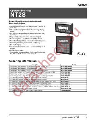 NT2S-CN212-V1 datasheet  